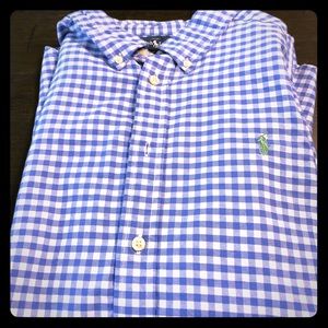 Polo long sleeve button down shirt